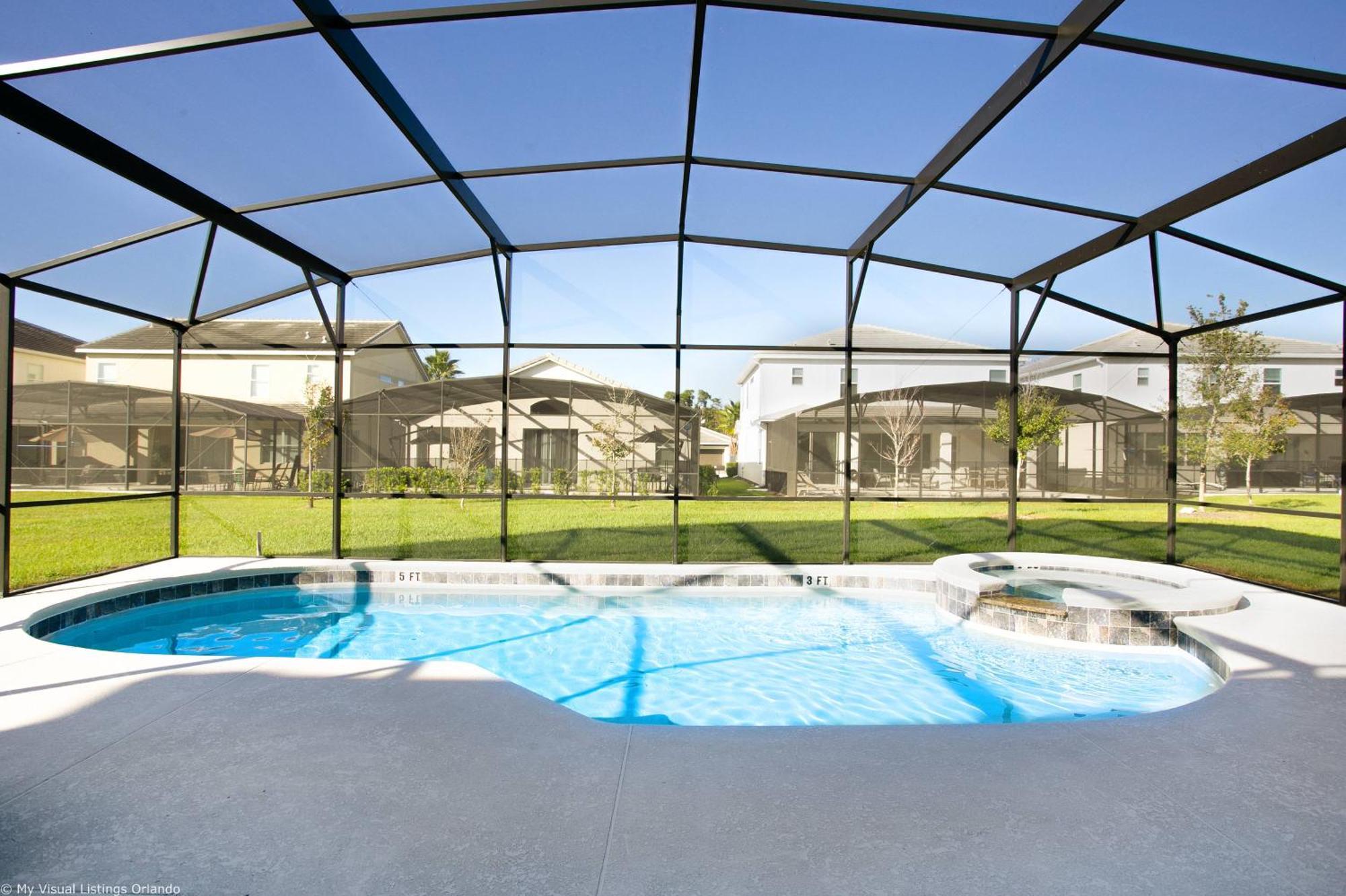 Sonoma Resort 7 Bedroom Vacation Home With Pool 1849 キシミー エクステリア 写真